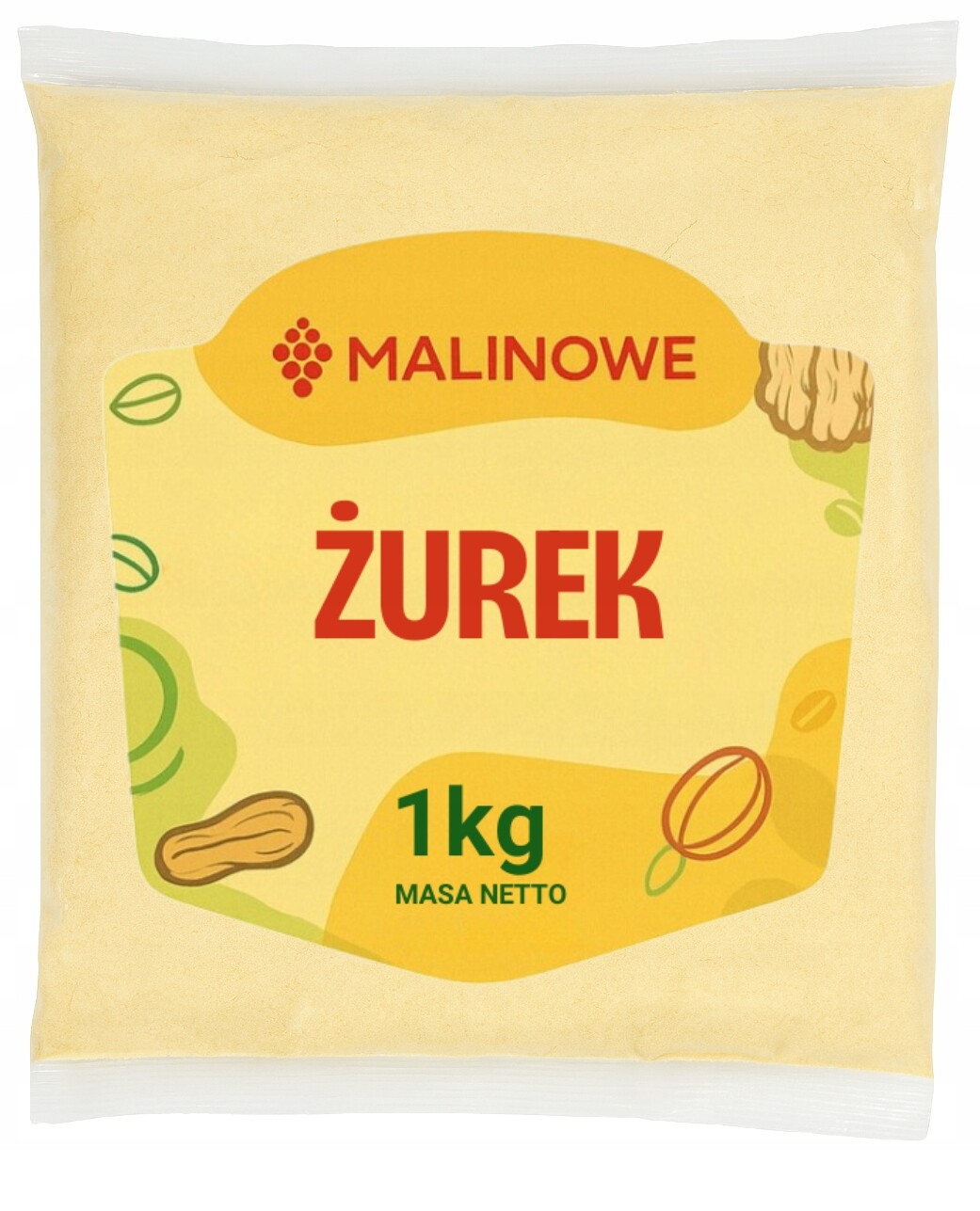 Instantní Žurek Žur Polévka 1kg Vynikající Kvalita