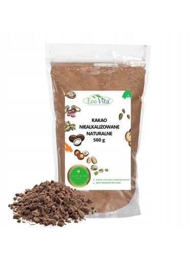 3x Kakao Přírodní Nealkalizované 500 g Bronzový zdroj vlákniny V Prášku