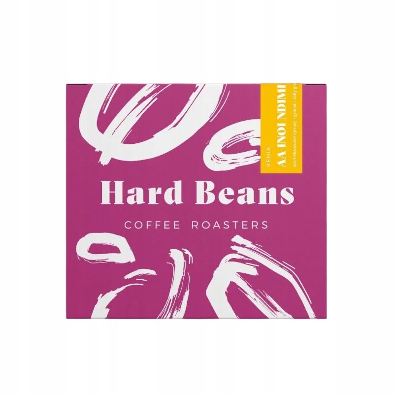 Káva zrnková Arabica Hard Beans Keňa Aa Inoi Ndimi 250 g