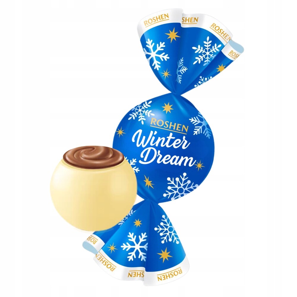 Bonbóny Roshen Winter Dream 1kg 8kg balení 1kg bonus