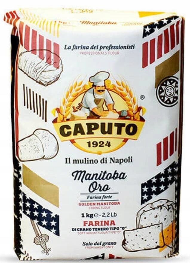 6x Caputo Italská mouka Manitoba Oro 1 kg