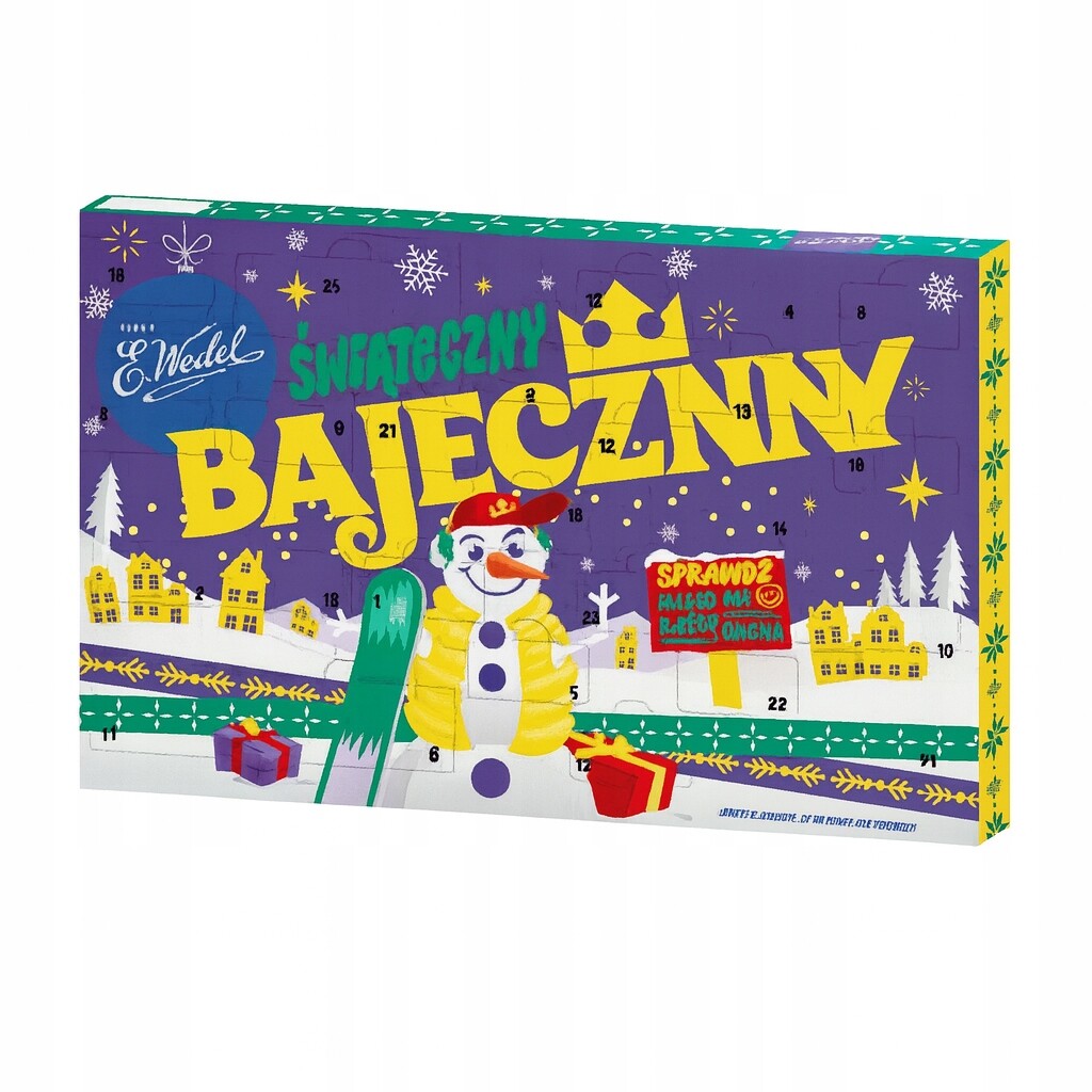 Adventní kalendář Báječná sada sladkostí E.Wedel 360 g