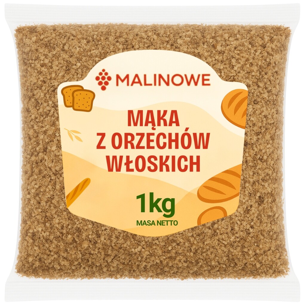 Mouka Z Vlašských Ořechů 1 kg Mleté Vlašské Ořechy Prémiová Kvalita