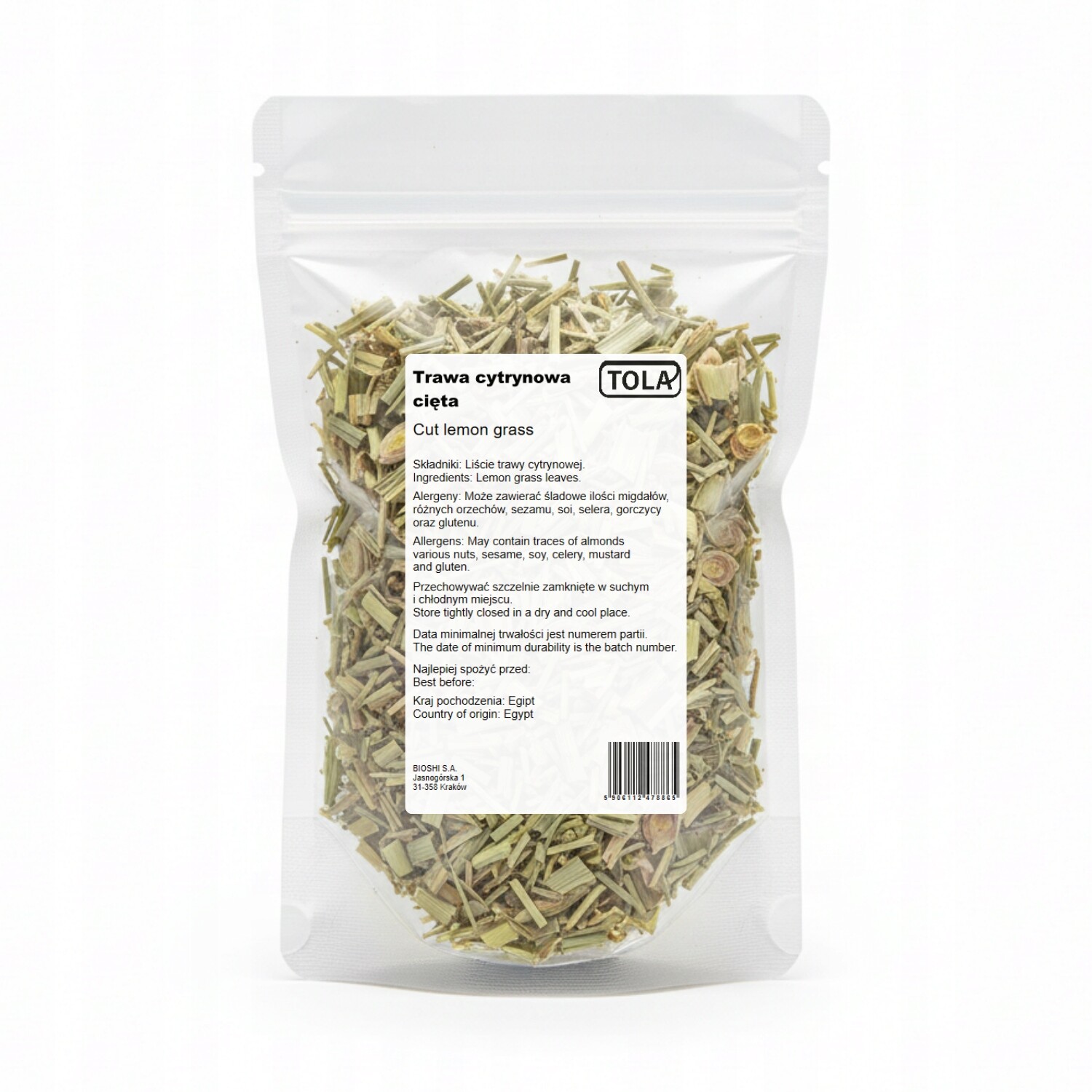 Tráva 5 kg – koření a bylina pro nálevy Tola