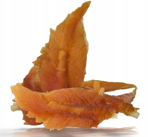 Pausesnack psí pamlsek, měkký kuřecí filé na tyčce z kůže o hmotnosti 1 kg