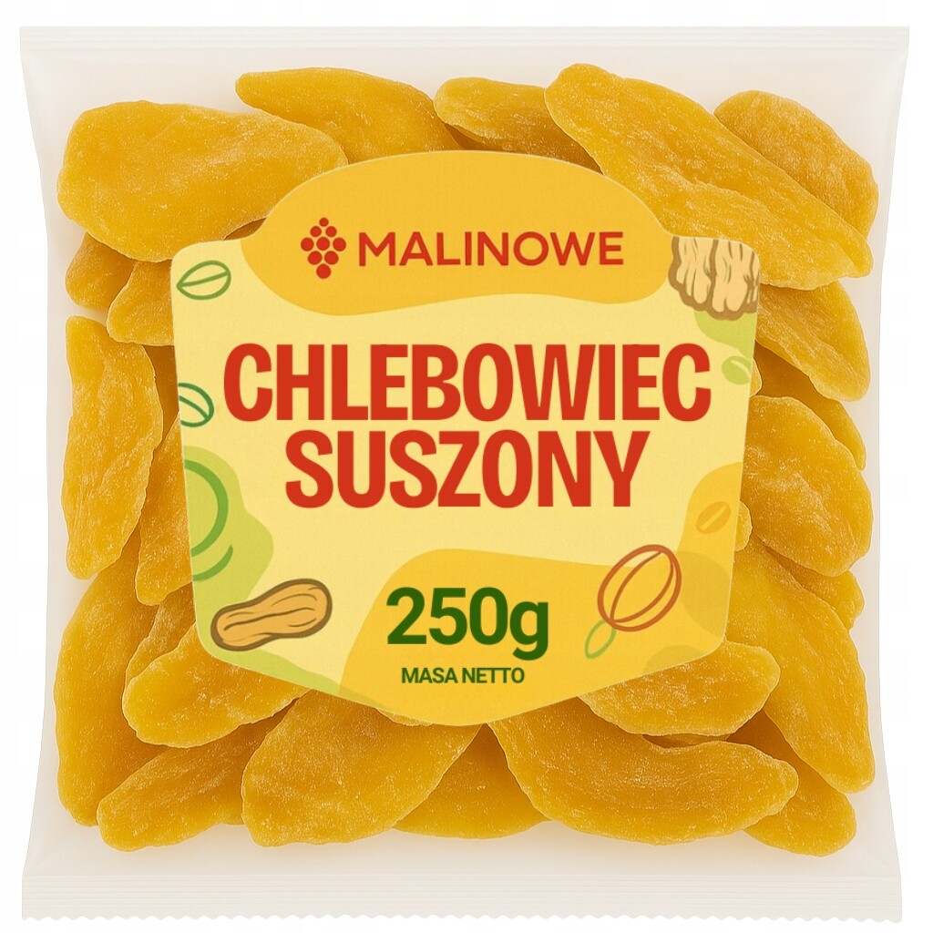 Sušený Chlebovník 250 g Jackfruit Přírodní Kvalita Premium