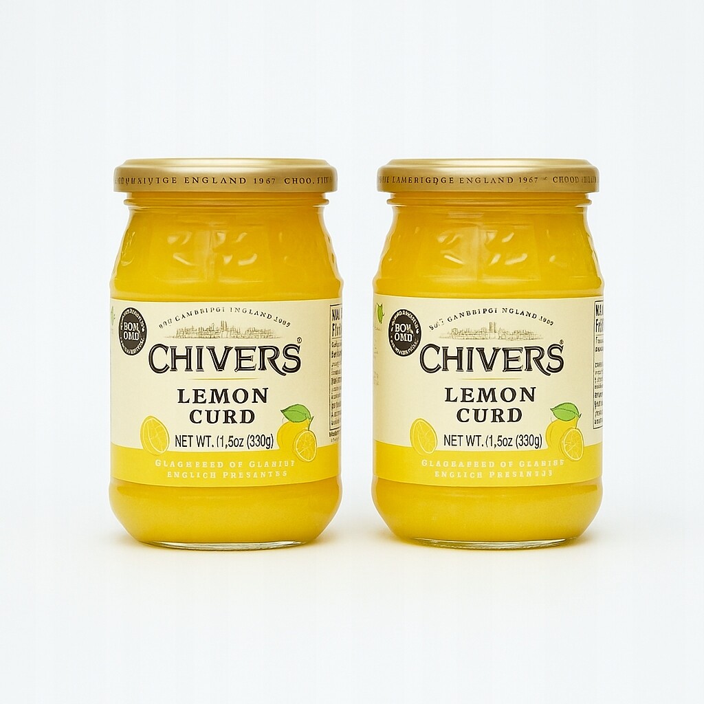 Citronový džem Chivers na dorty, dezerty, citronový krém, Zavařenina Marmeláda 640g