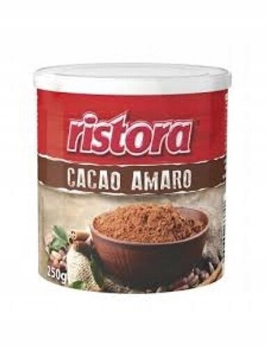 2x Hořké kakao Cacao Amaro 250 g Ristora