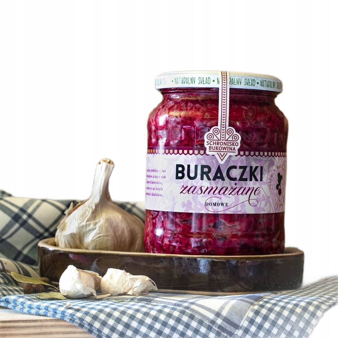 3x Červená Řepa smažené domácí 660 g Schronisko Bukowina