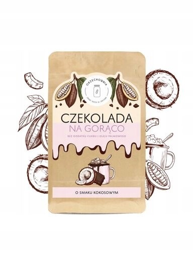 2 x Čokoláda k pití s kokosovou příchutí 180 g