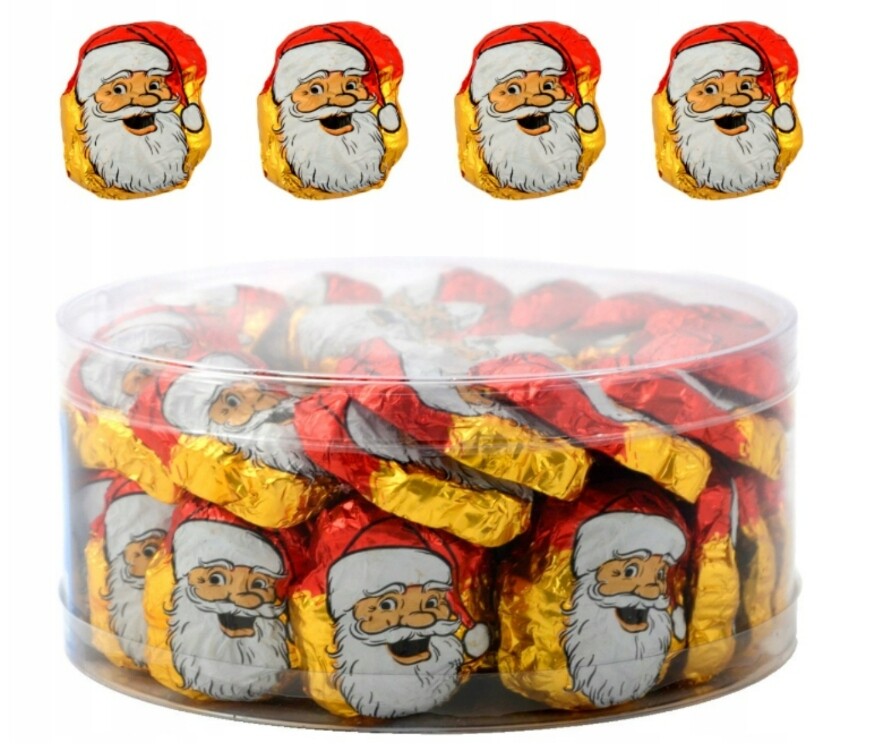 Mikuláš 13g hlava čokoládová 60ks