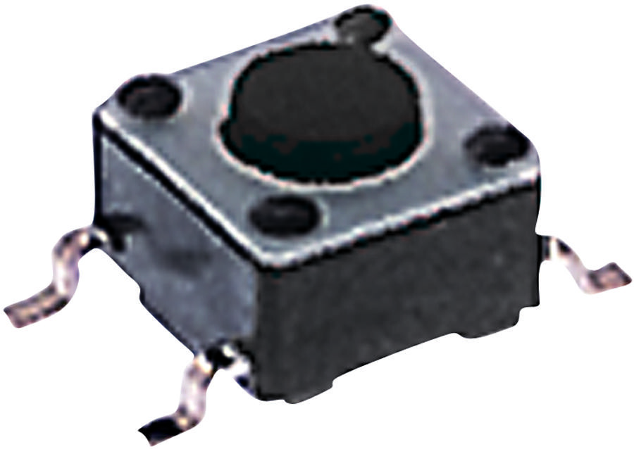 E-Switch Tl3301Spf160Qg Tactile Sw, Spst-No-Dm, 0.05A/12V, 160Gf