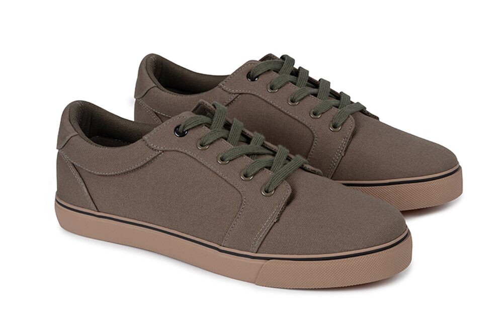 Fox Boty Khaki Canvas Shoe - 10/44