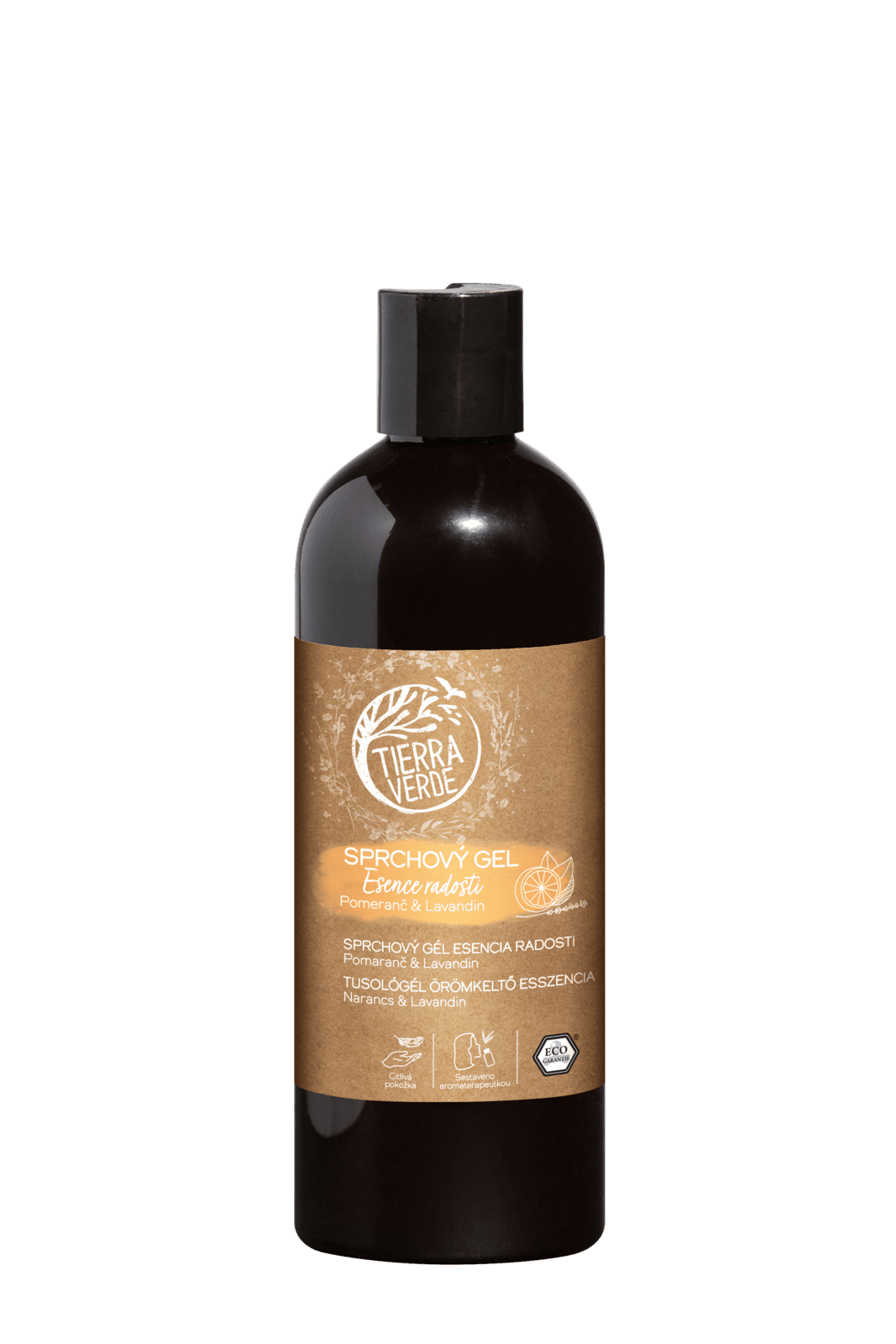 TIERRA VERDE Sprchový gel - Esence radosti (lahev) 500 ml