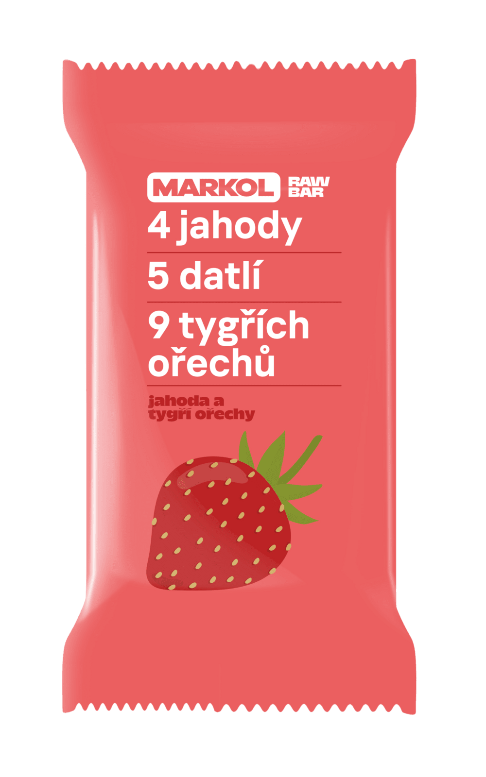 MARKOL S jahodami a tigernuts 40 g