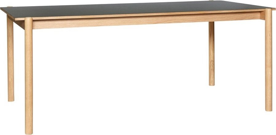 Jídelní stůl z dubového dřeva 107x190 cm Oblique – Hübsch