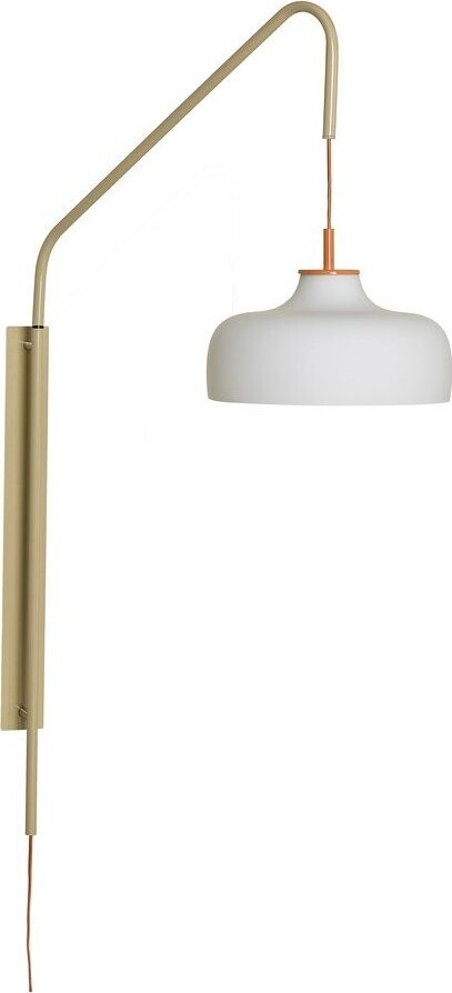 Bílé/béžové nástěnné svítidlo do zásuvky ø 29 cm Current – Hübsch