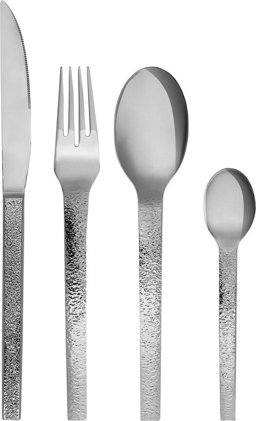 Nerezový příbor 16 ks ve stříbrné barvě Mano – Hübsch