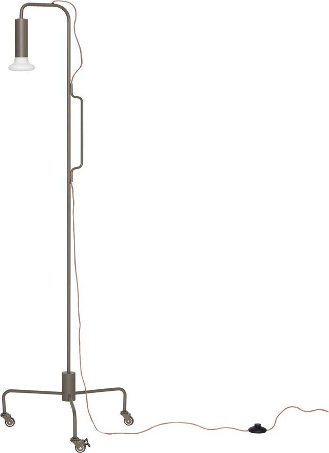 Hnědá stojací lampa (výška 154 cm) Ido – Hübsch