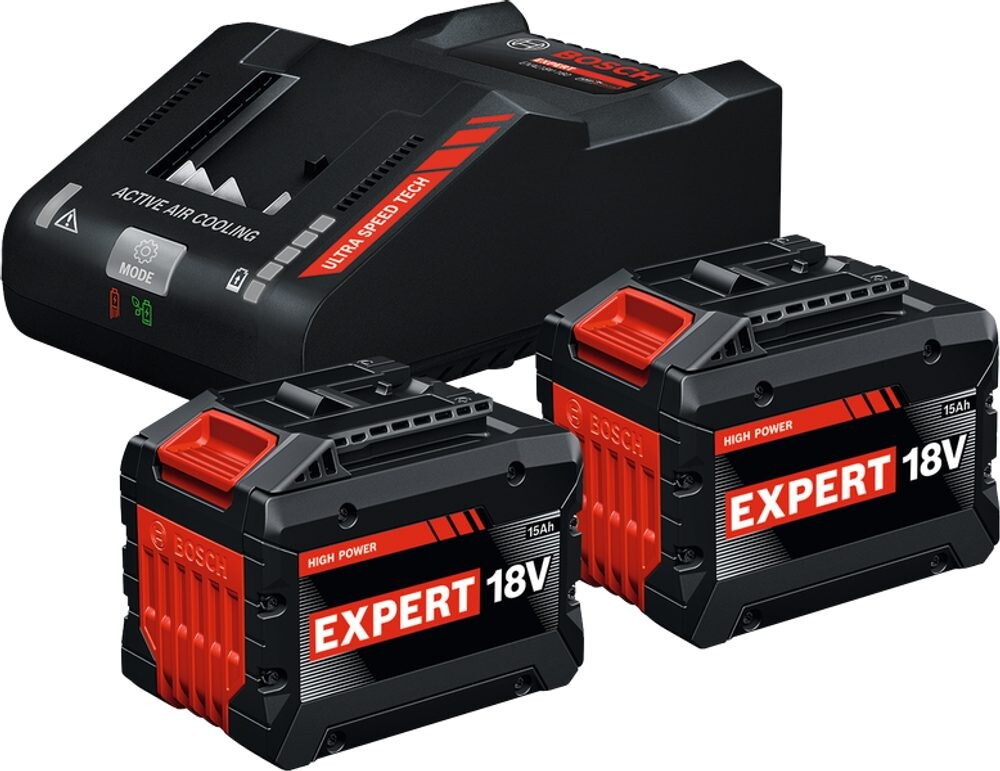 Startovací sada Bosch EXPERT 2xEXBA18V-150 + EXAL18V-160 1600A0373Z