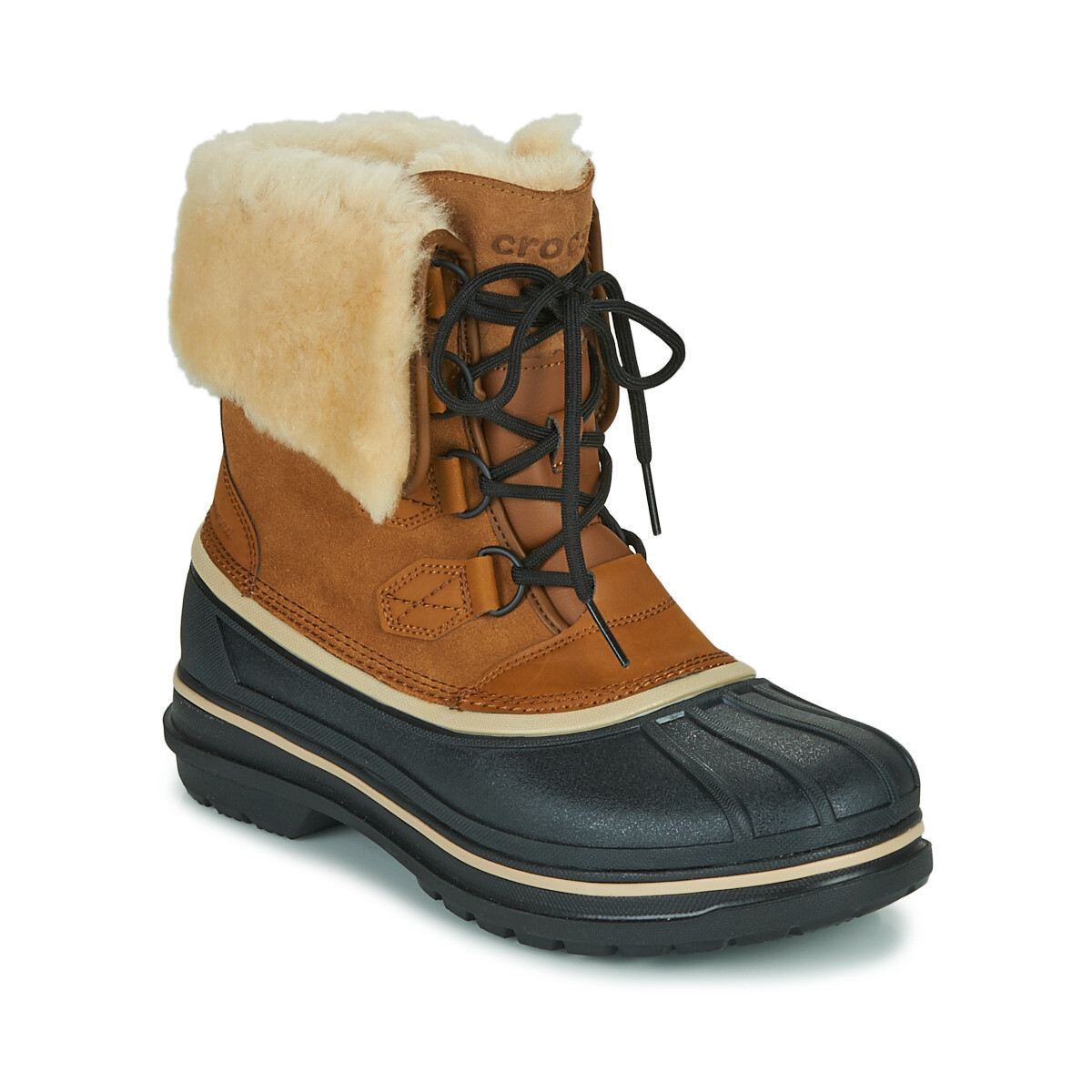 Crocs  ALLCAST II LUXE BOOT M  Hnědá