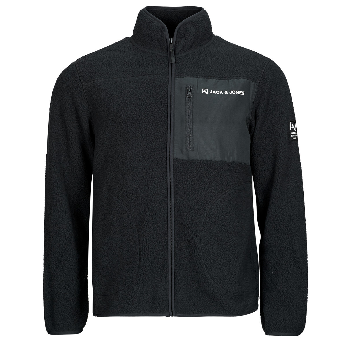 Jack & Jones  JJALPES TEDDY  Černá