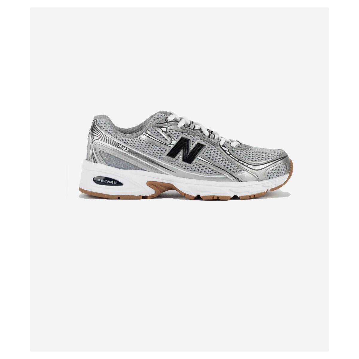 New Balance  740 V2 Silver Black  Šedá