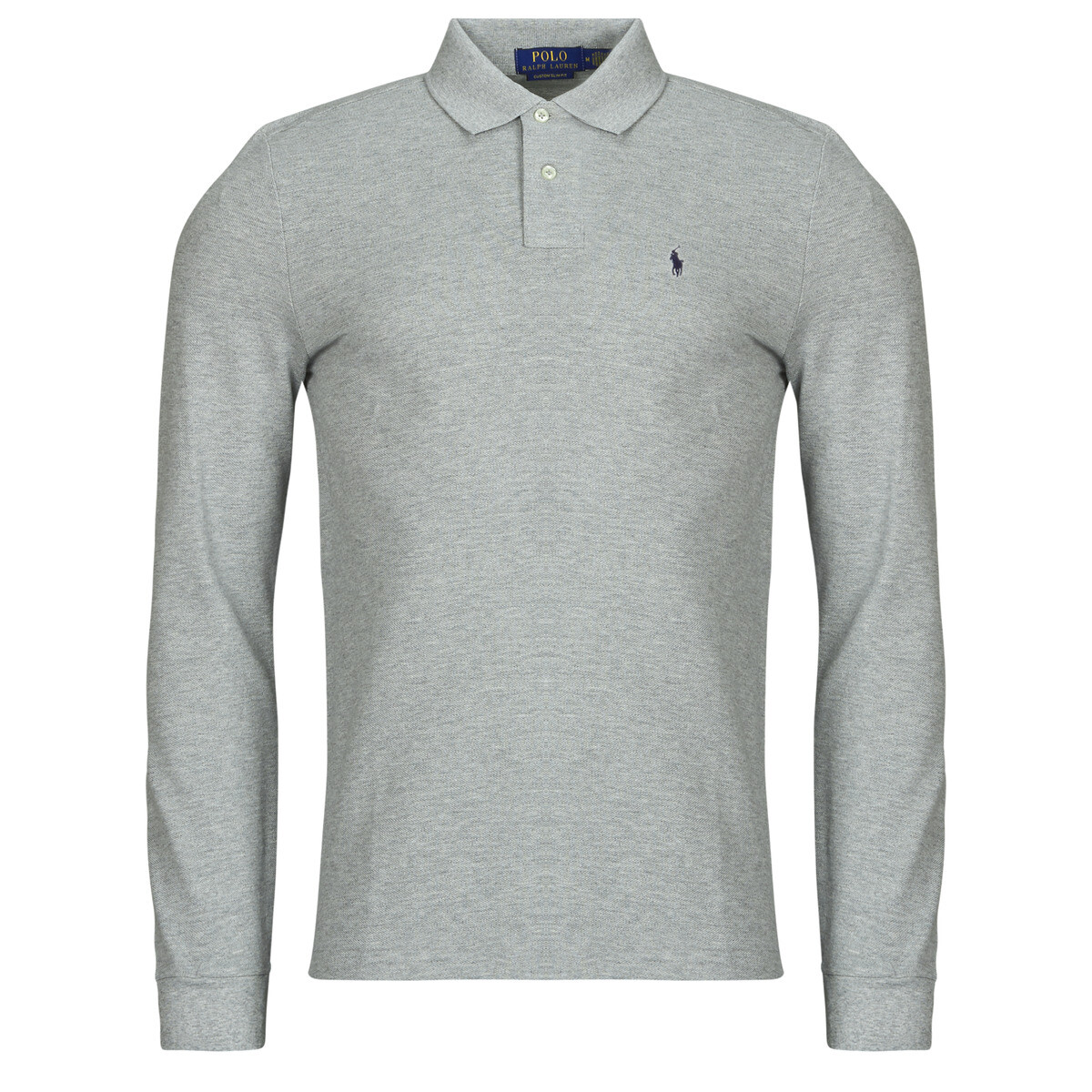 Polo Ralph Lauren  POLO AJUSTE DROIT EN COTON BASIC MESH  Šedá