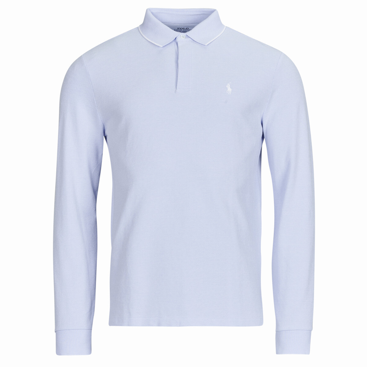 Polo Ralph Lauren  POLO AJUSTE DROIT EN COTON STRECH  Modrá