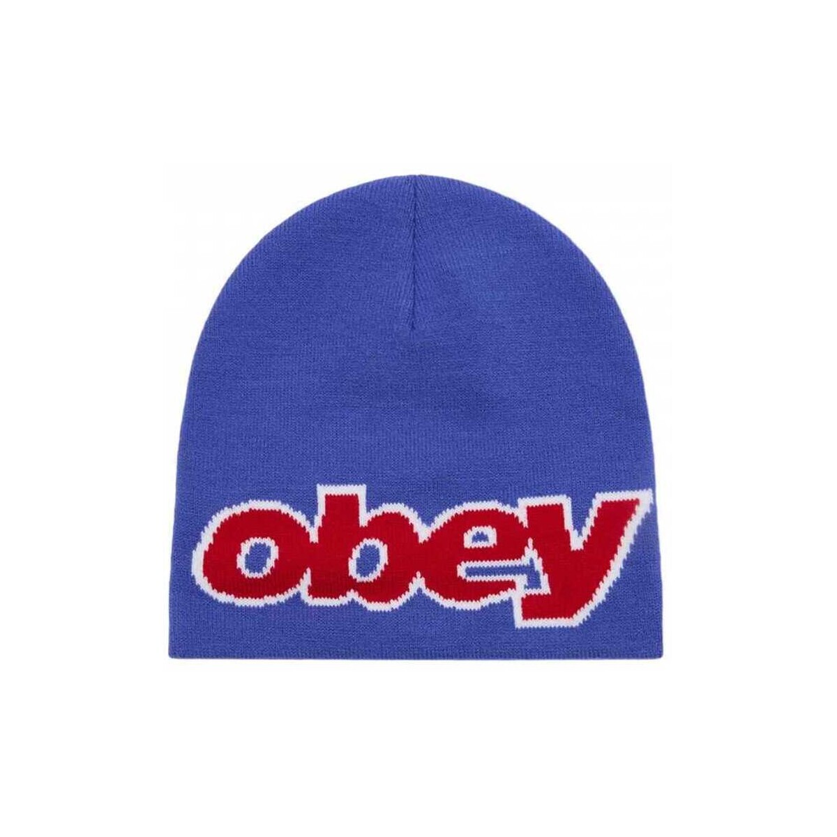 Obey  byron beanie  Modrá
