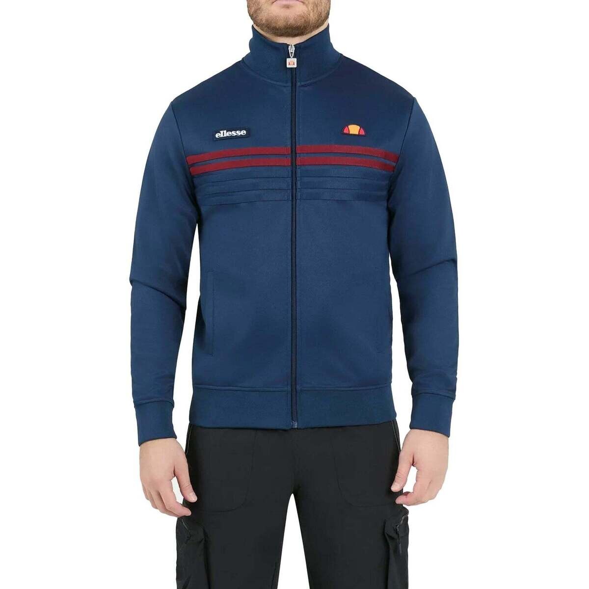Ellesse  Vicenza Track Top Jacket Navy/Burgundy  Bílá