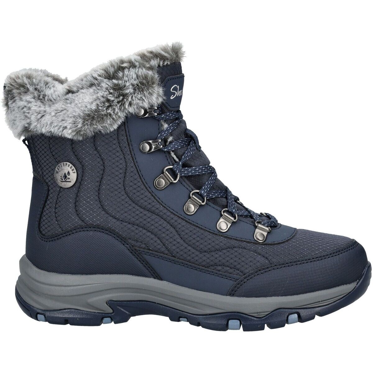 Skechers  Stiefelette  Modrá