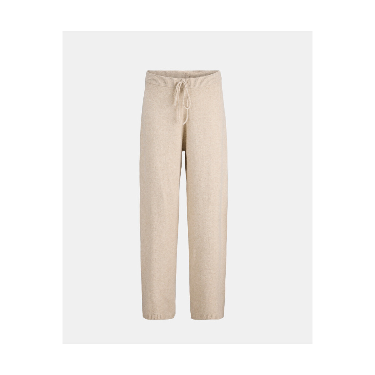 Jack & Jones  12285427 MERRIT PANT KNIT  Béžová