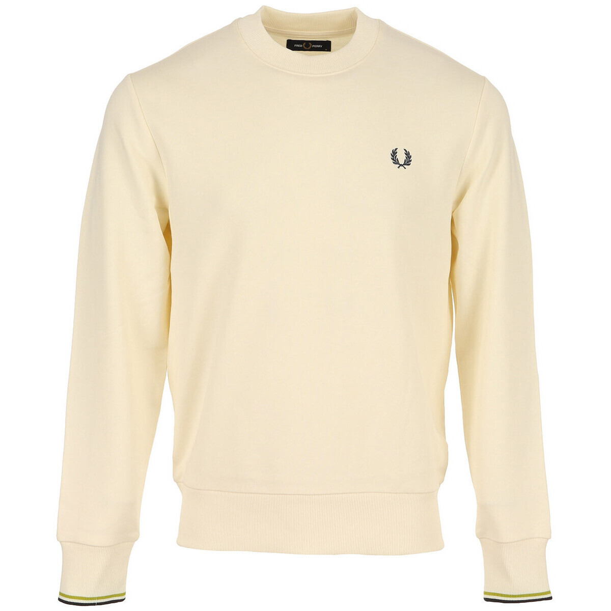 Fred Perry  Crew Neck Sweatshirt  Bílá