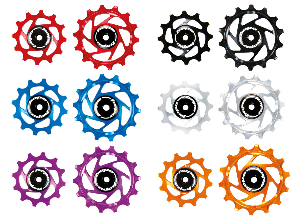 Kladky HOPE Jockey wheels 13T Barevná kombinace: Černé