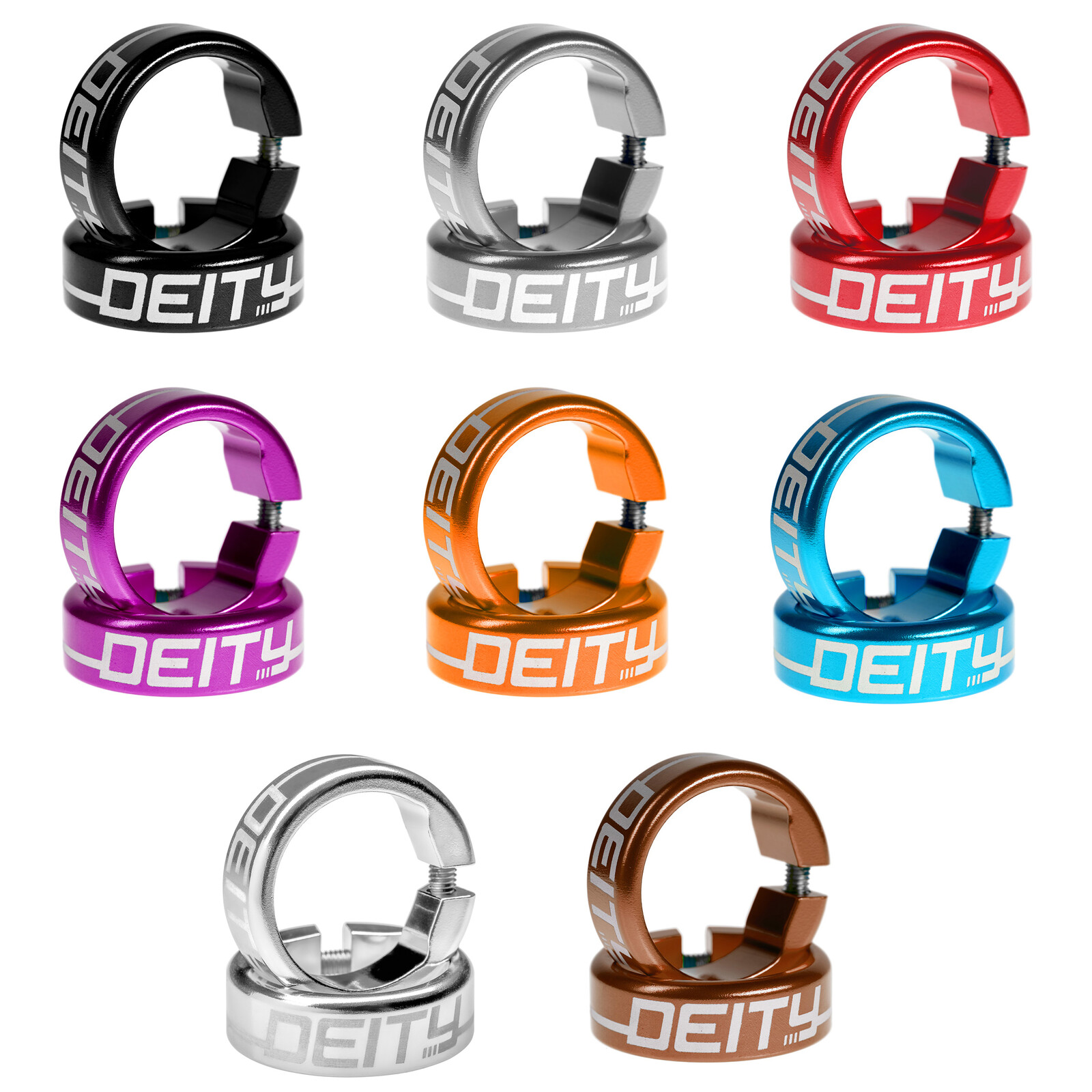 Objímky ke gripům Deity Barva: Platinum