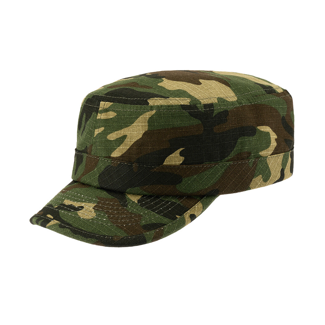 Kšiltovka Brandit BDU Cap - woodland