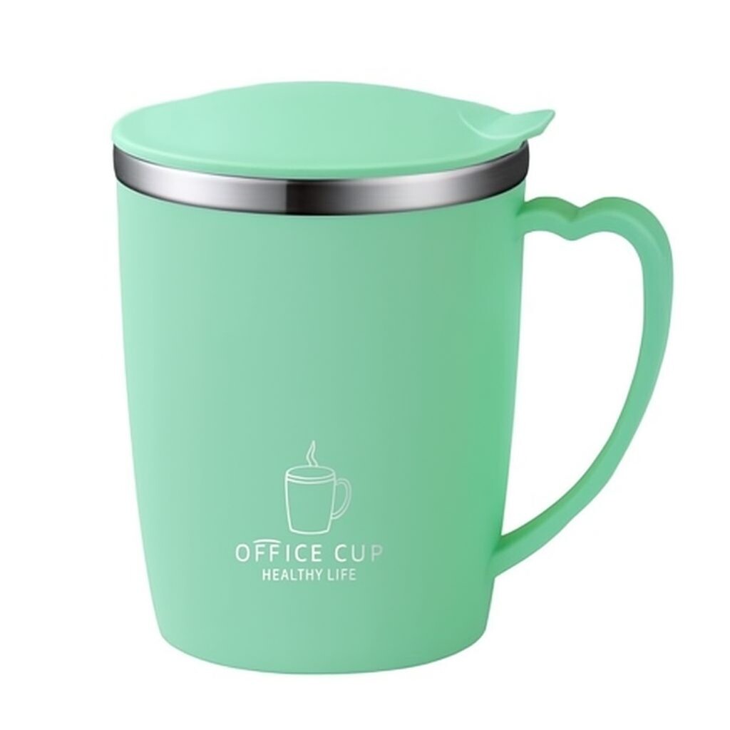 Termo hrnek s víčkem 350ml - Tyrkysový