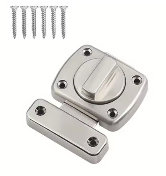 Bezpečnostní západka S - Matný chrom