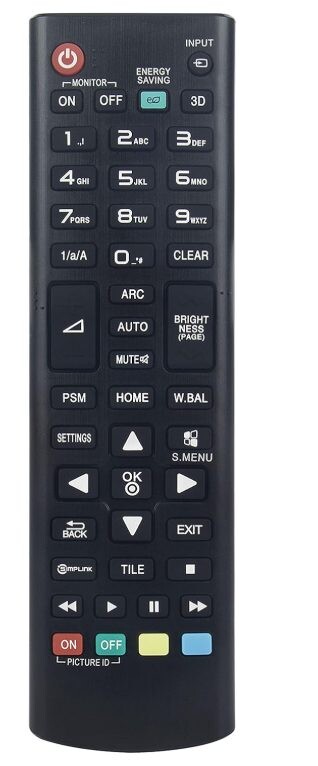 Eclipsera Náhradní dálkový ovladač AKB75095362 pro LG TV