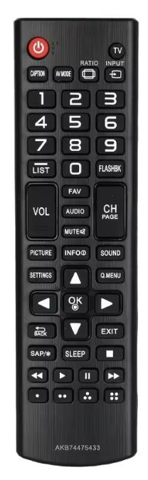 Eclipsera Náhradní dálkový ovladač AKB74475433 pro LG TV