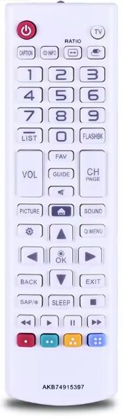 Eclipsera Náhradní dálkový ovladač AKB74915397 pro LG TV