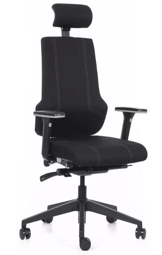 Kancelářská židle HEALTH černá - židle pro zdravé sezení MERCURY STAR