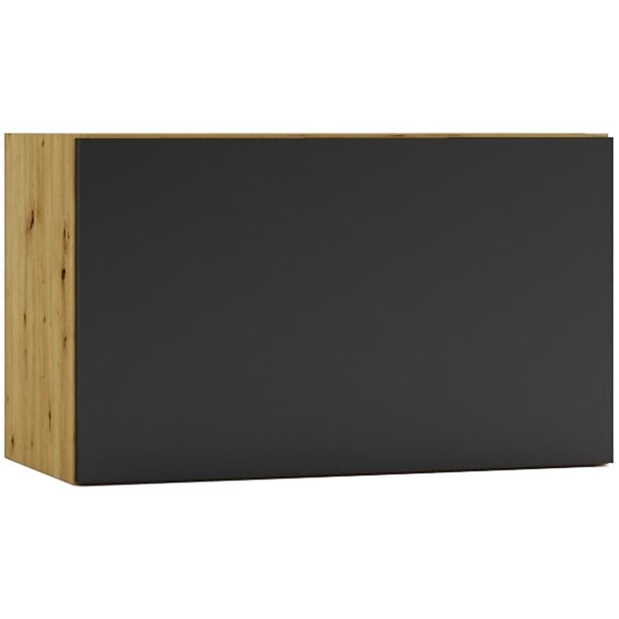 Kuchyňská skříňka Cosmo Isabel W60 Okgr černý hrášek/dub artisan