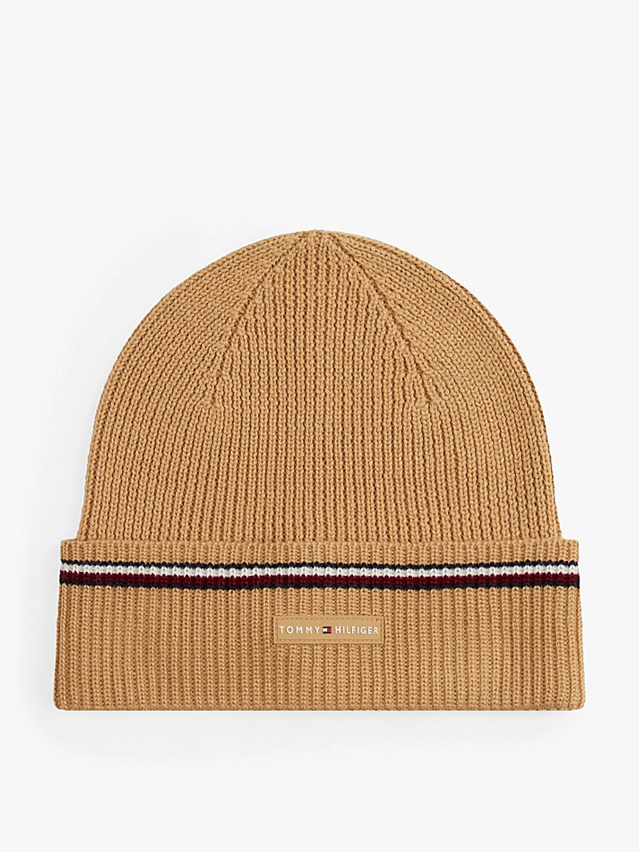 Tommy Hilfiger pánská béžová čepice AM0AM13587ACI OS