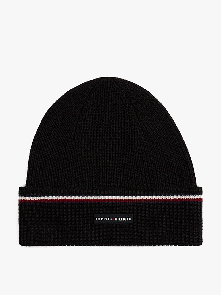 Tommy Hilfiger pánská černá čepice AM0AM13587BDS OS