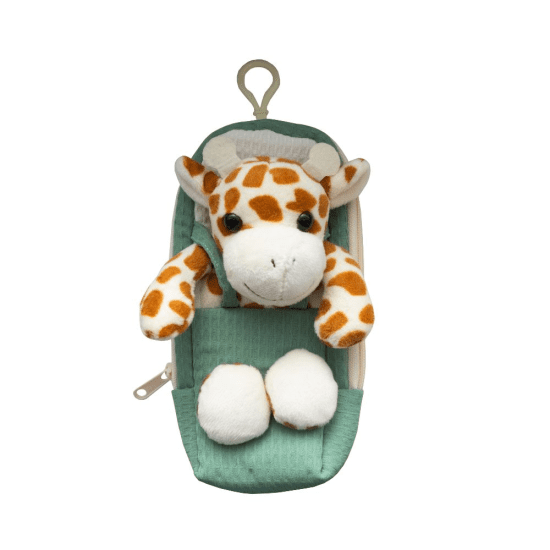 Oxybag Pouzdro etue OxyKids - plyšová žirafa - 6-65126
