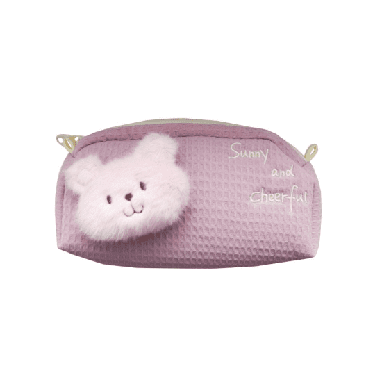 Oxybag Pouzdro etue OxyKids - plyšový mědvěd - růžový - 6-65526