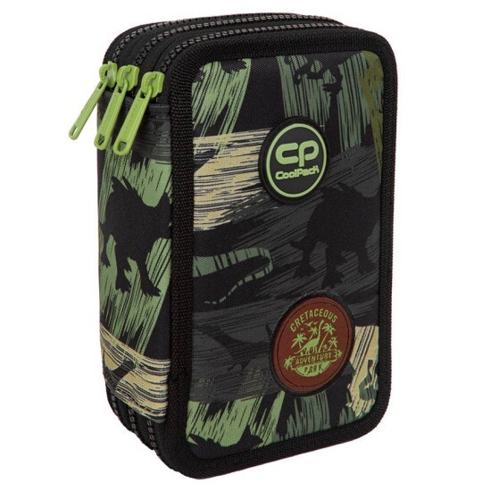 CoolPack Třípatrový vybavený penál JUMPER 3 - Adventure Park - F067672