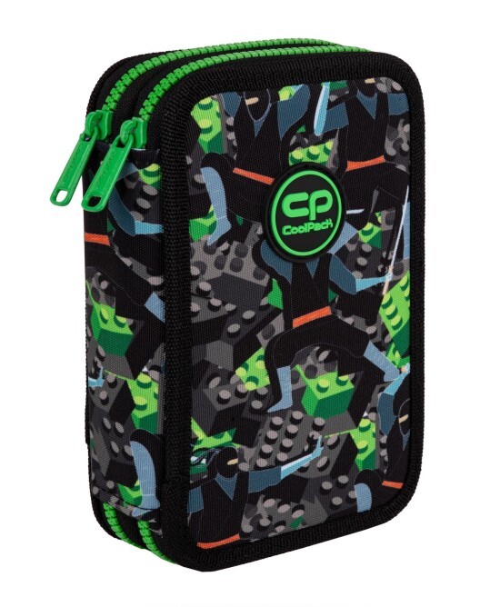 CoolPack Dvoupatrový vybavený penál JUMPER 2 - Kids From The Block - F066823